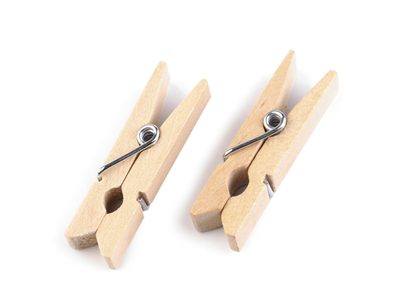 Dřevěný kolíček jednobarevný 7x35 mm 10 kusů{% if product.brand.name %} – Galanterka{% endif %}