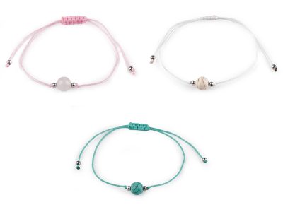 Náramek shamballa minerální korálek{% if product.brand.name %} – Stoklasa{% endif %}