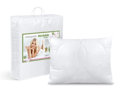 Polštář Merkádo 900g - 70x90 cm Bílá{% if product.brand.name %} – Bellatex{% endif %}