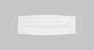 Ústní rouška bavlněná na gumičku bílá dvouvrstvá{% if product.brand.name %} – Bellatex{% endif %}