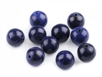 Minerálové korálky Lapis lazuli Ø8 mm 11ks{% if product.brand.name %} – Galanterka{% endif %}