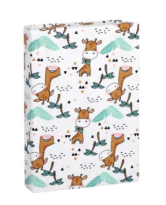 Prostěradlo Jersey LUX Béžová 401 - 90x200 cm