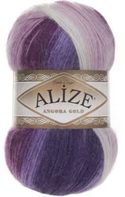 Příze Angora Gold Batik 100 g{% if variant.name %} – 2630 odstíny fialové{% endif %}