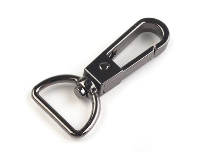 Kovová karabina průvlek 20 mm{% if variant.name %} – 3 nikl černý{% endif %}