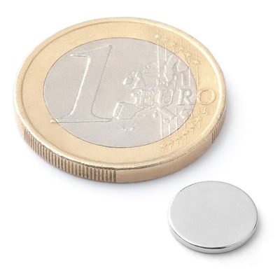 KT-10-01-N Kotoučový magnet Ø 10 mm balení 10 kusů – fotka 1