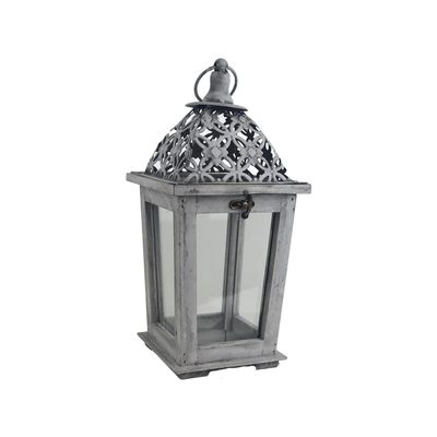 Dřevěná lucerna 30,5 cm D6491-21{% if product.brand.name %} – Morex{% endif %}