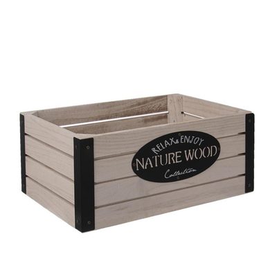 Dřevěná bedýnka RUSTIC O0009 - 26 x 16 x 11 cm{% if product.brand.name %} – Morex{% endif %}