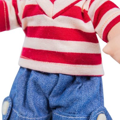 Bigjigs Toys Látková panenka Harry 28 cm – fotka 2