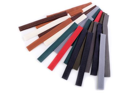 Suchý zip střihaný 2x20 cm 25 párů{% if variant.name %} – 2 mix tmavý{% endif %}