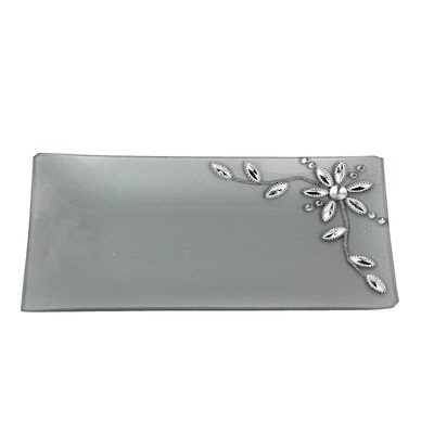 Skleněný tácek dekorační S0292/2 - 27 x 13 x 1,5 cm{% if product.brand.name %} – Morex{% endif %}