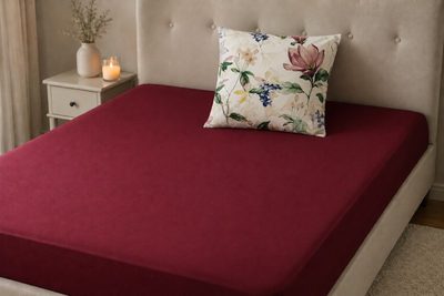 Jersey LUX Červená /320 - 90x200x40 cm
