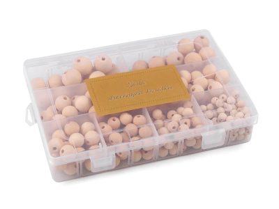 Sada dřevěných korálků v boxu{% if product.brand.name %} – Stoklasa{% endif %}