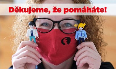 IGRÁČEK s rouškou figurka Lékárník Pomáhej s Igráčkem limitovaná edice – fotka 3