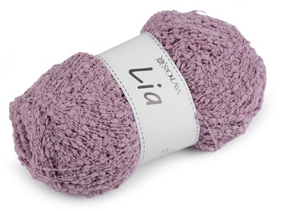 Pletací příze nopková Lia 100 g{% if variant.name %} – 3 starorůžová{% endif %}