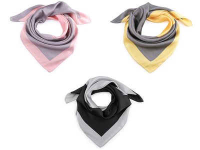 Saténový šátek s lemem 70x70 cm{% if product.brand.name %} – Stoklasa{% endif %}