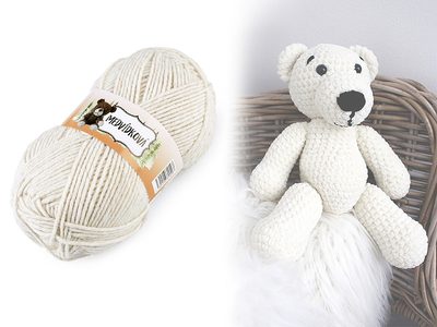 Pletací příze medvídková 100 g{% if product.brand.name %} – Stoklasa{% endif %}