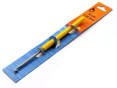 Háček na háčkování s rukojetí vel. 2; 2,5; 3 a 3,5 Pony{% if variant.name %} – 3,5 mm viz foto{% endif %}