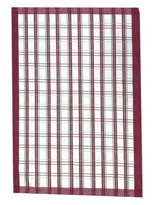 Utěrka Extra savá 50x70 cm Tradiční káro bordó 3 ks – fotka 2