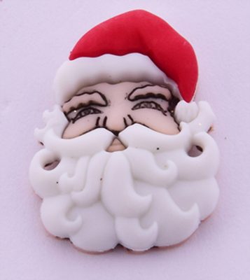 Exclusive - knoflík plastový Hlava Santy{% if product.brand.name %} – Galanterka{% endif %}