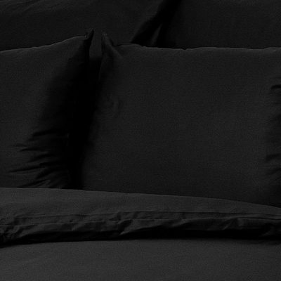 Saténové povlečení LUXURY COLLECTION 140x200, 70x90cm černé – fotka 4