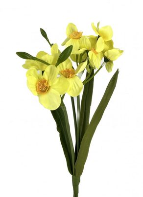Umělý trs narcisů 40 cm - žlutá{% if product.brand.name %} – Canea{% endif %}