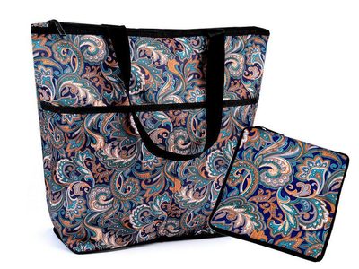 Skládací nákupní taška se zipem pevná 38x44 cm{% if product.brand.name %} – Stoklasa{% endif %}