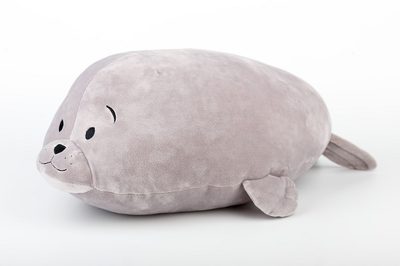 Polštářek Tuleň šedý 35 cm – fotka 1