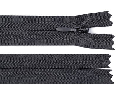 Skrytý Spirálový Zip - Šíře 3 mm, Délka 35 cm - Pro Delší Oděvy{% if product.brand.name %} – Stoklasa{% endif %}