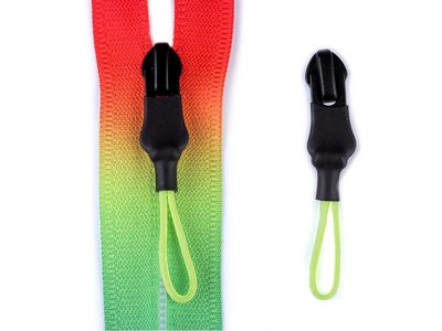 Jezdec ke spirálovým duhovým zipům skrytým 5 mm 2ks{% if product.brand.name %} – Galanterka{% endif %}