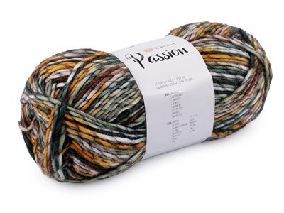 Pletací příze Passion 100 g{% if variant.name %} – 4 (1242) zelená{% endif %}