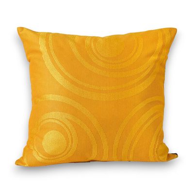 Žlutý polštář Circles 50x50cm{% if product.brand.name %} – Kvalitex{% endif %}