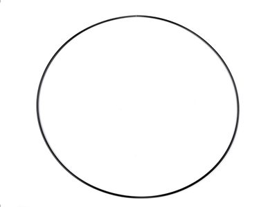 Kovový kruh na lapač snů / k dekorování Ø60 cm{% if variant.name %} – 4 černá{% endif %}