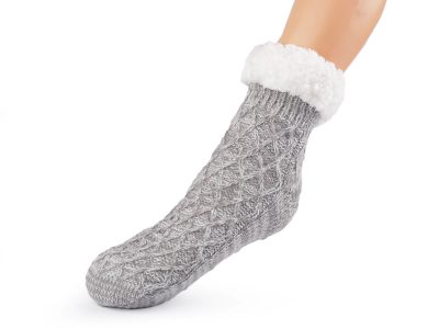 Dámské ponožky zimní s protiskluzem, krátké{% if product.brand.name %} – Stoklasa{% endif %}