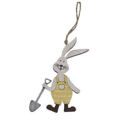 Velikonoční DEKORACE zajíc k zavěšení D6697 - 13,5 cm{% if product.brand.name %} – {% endif %}