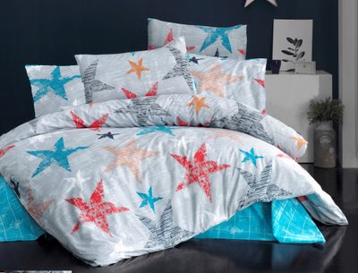 Povlečení bavlna 140x200, 70x90cm Color stars{% if product.brand.name %} – Brotex{% endif %}