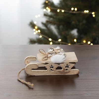 Sáňky dekorační D3330 - 14,5 x 6 x 4 cm{% if product.brand.name %} – Morex{% endif %}
