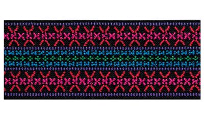 Pruženka oděvní vzorovaná 50 mm, návin 7 metrů růžová{% if product.brand.name %} – PRYM{% endif %}