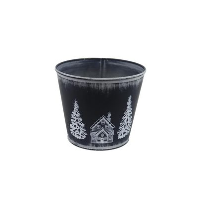 Květináč plechový K3749/1 - dia 12 x 10 cm{% if product.brand.name %} – Morex{% endif %}