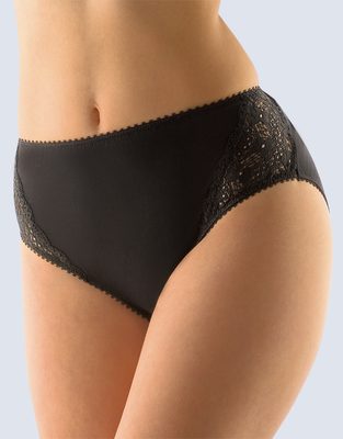 Klasické kalhotky s krajkou větší velikosti{% if product.brand.name %} – Gina{% endif %}