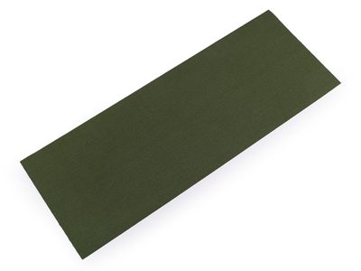 Nážehlovací záplata na textil 17×45 cm – žehlicí, pro opravy oděvů{% if variant.name %} – 13 zelená khaki{% endif %}