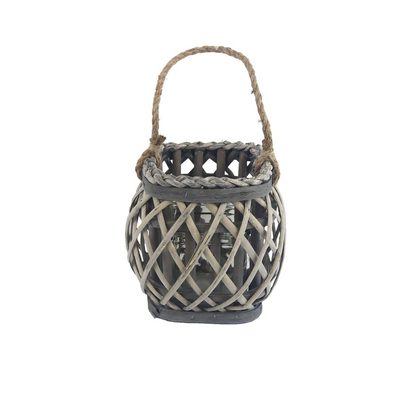 Proutěný svícen šedý P2220-21 - 18 cm{% if product.brand.name %} – Morex{% endif %}