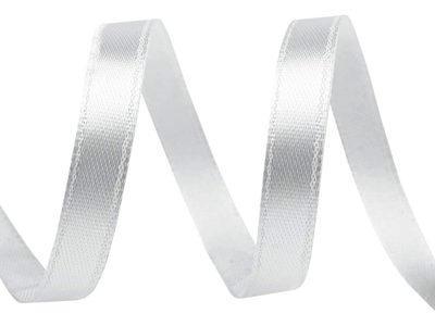 Atlasová stuha šíře 6 mm 22 metrů{% if variant.name %} – 36 light šedá nejsv.{% endif %}