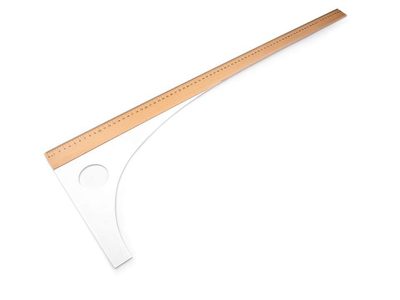 Krejčovský příložník délka 60 cm, 80 cm{% if variant.name %} – 2 - 80 cm přírodní stř.{% endif %}