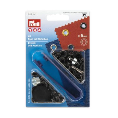 Průchodky 5 mm s podložkou{% if variant.name %} – 4444 - černý nikl{% endif %}