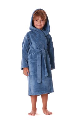 Dětský Župan Tampa s kapucí denim - Vestis