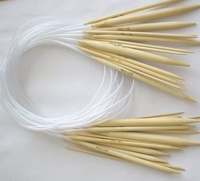 Jehlice kruhové bambusové 100 cm 6 mm – fotka 1
