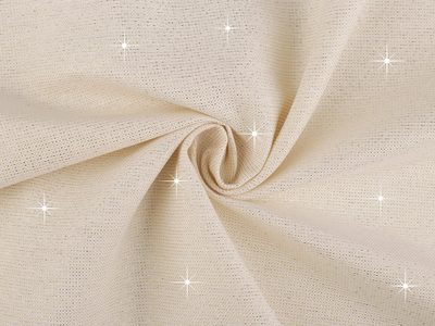 Dekorační látka Loneta s lurexem oboustranná METRÁŽ{% if product.brand.name %} – Stoklasa{% endif %}