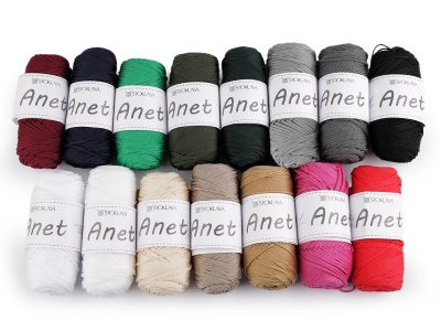 Pletací a háčkovací příze Anet macrame 90 g{% if product.brand.name %} – Stoklasa{% endif %}