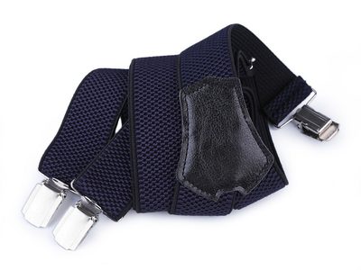Šle pánské široké 3,5 cm délka 120 cm typ Y{% if variant.name %} – 2 modrá berlínská{% endif %}