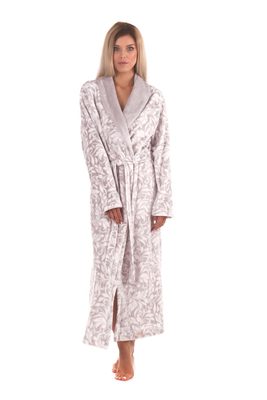 Župan pro ženy Flora dove grey s límcem 25 56 9103{% if product.brand.name %} – Vestis{% endif %}